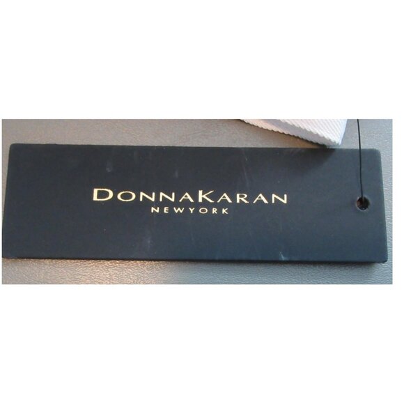 Donna Karan DKNY Women's Polyester Button-Front Tie-Waist Dress, Cream, Large - Picture 5 of 8